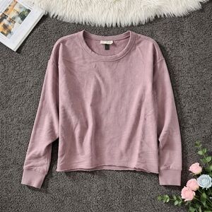 Universal Thread Casual Lavender Long Sleeve Top Size M